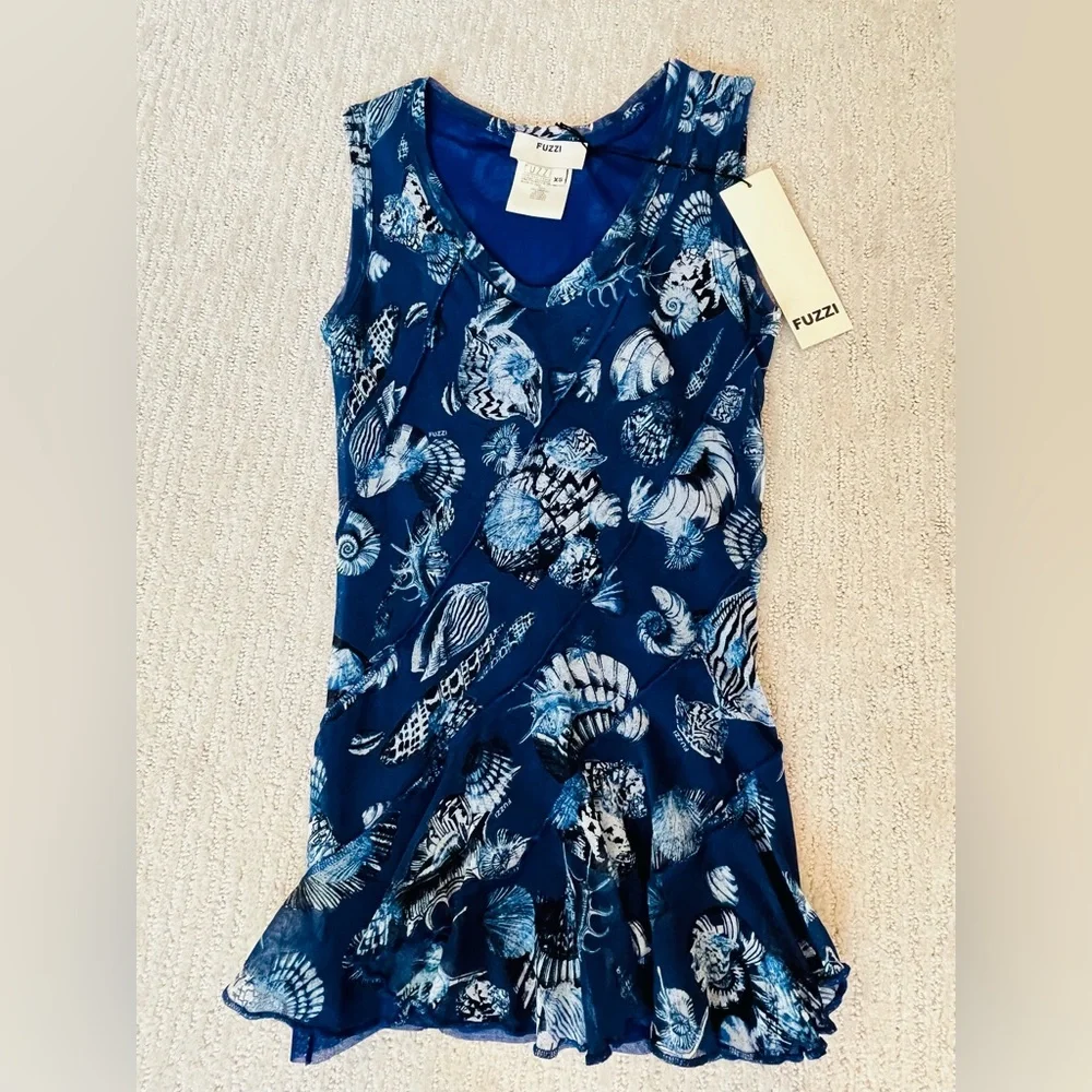Fuzzi Seashell Ruffle Tank Top - Picture 9 of 12